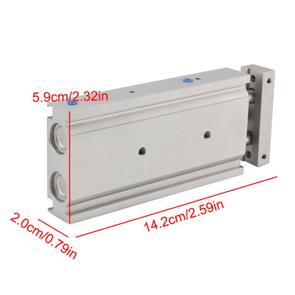 Cilindro pneumatico SMC CXSM15-60 CXSM1030 Cilindro pneumatico a doppio stelo a doppio effetto