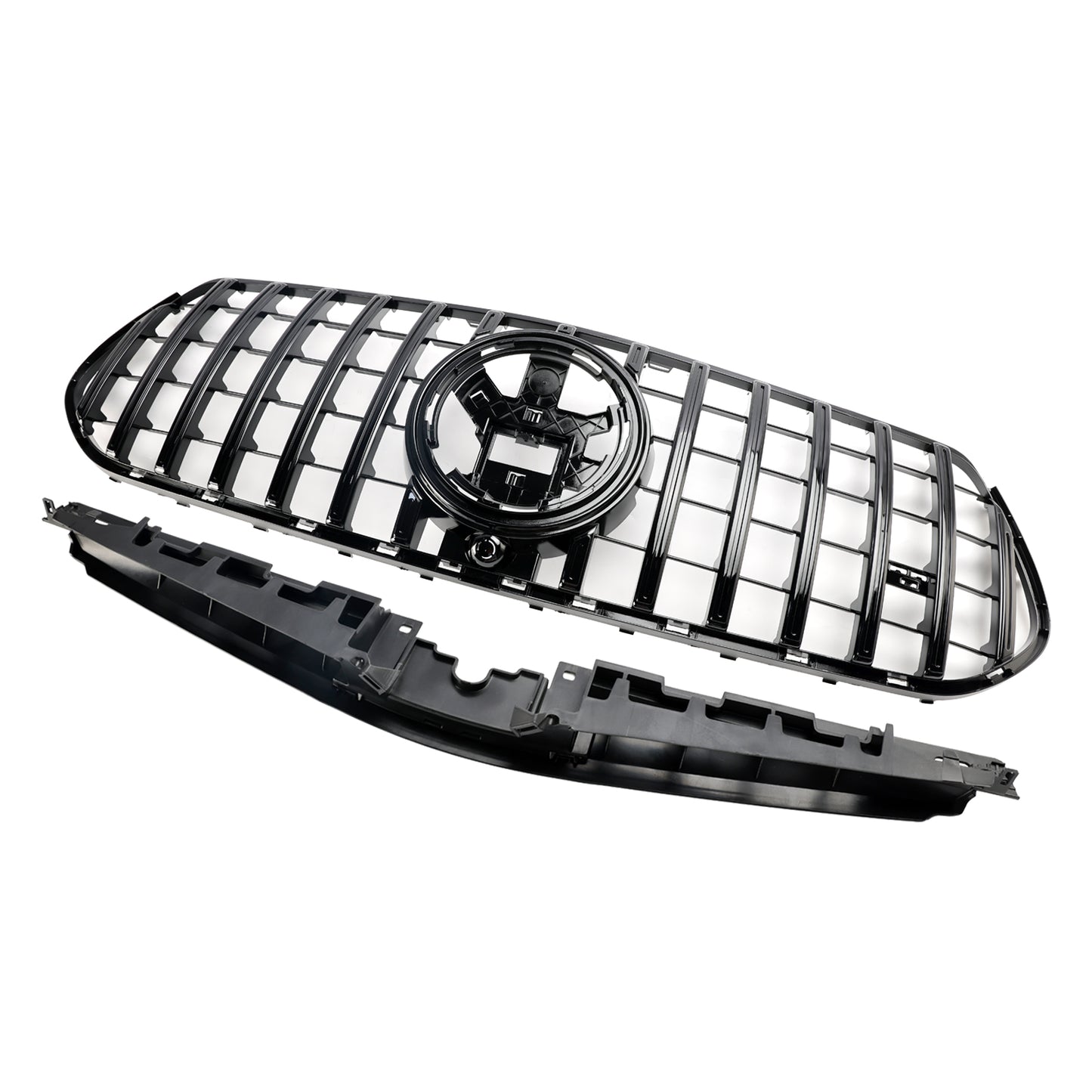 Per Mercedes Benz W167 GLE 350 GLE450 AMG-Line 2024 Griglia per paraurti anteriore