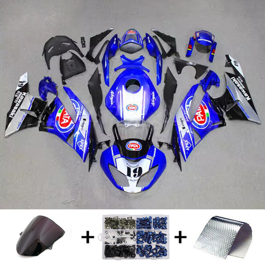 Kit carenatura iniezione in plastica ABS adatto per Kawasaki ZX6R 636 2009-2012