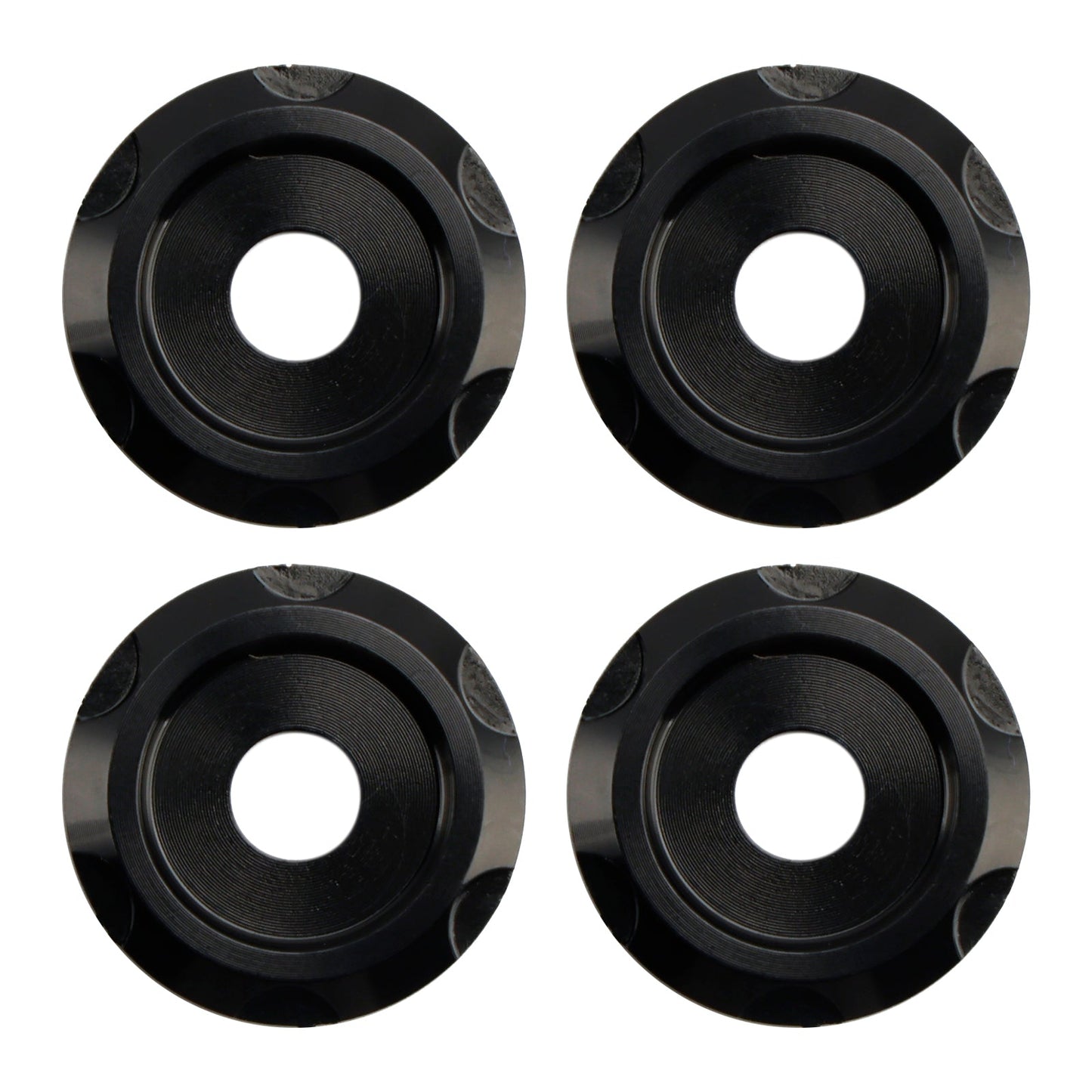 4 viti decorative in alluminio nero per parabrezza per Road Glide FLTR FLTRX 2015-2023