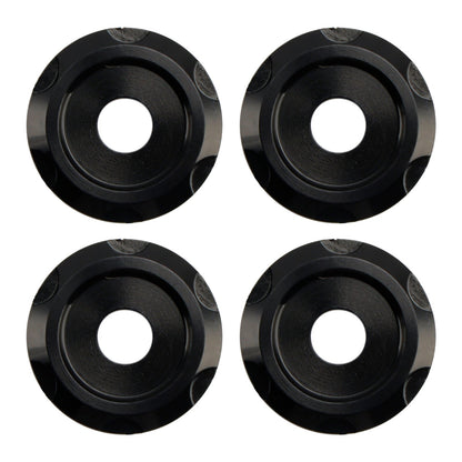 4 viti decorative in alluminio nero per parabrezza per Road Glide FLTR FLTRX 2015-2023