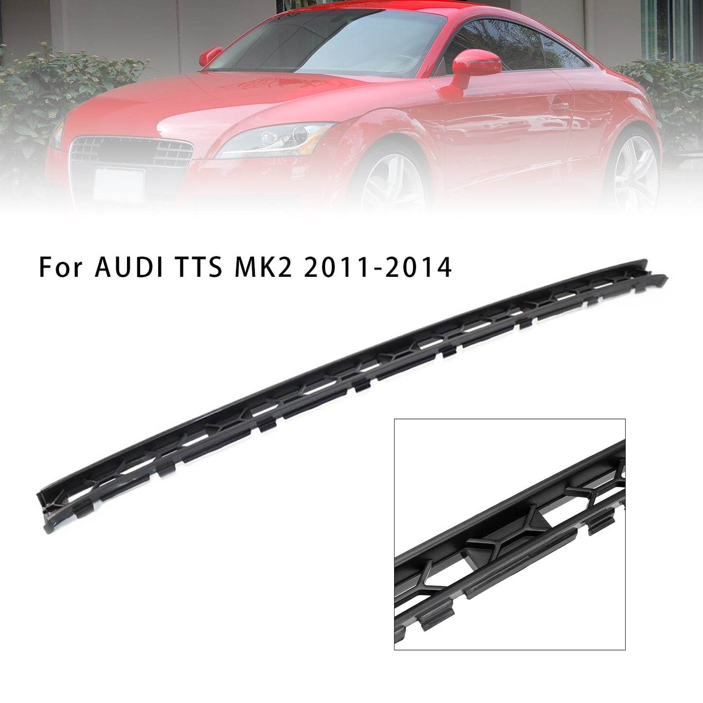 Griglia centrale inferiore paraurti anteriore Audi TTS Mk2 2011-2014 8J0807697H