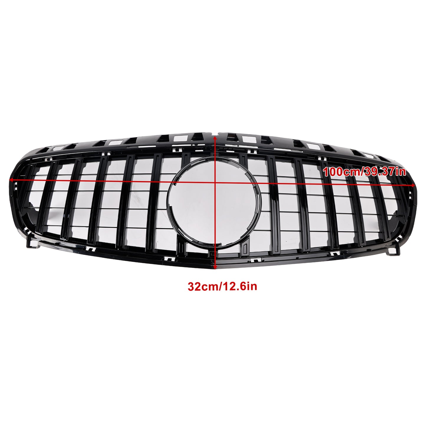 Per Mercedes Benz CLASSE A W176 2013-2015 GTR Style Griglia per paraurti anteriore