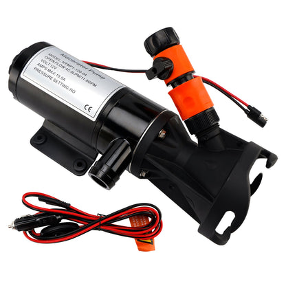 Pompa di scarico portatile per trituratore 18555-000A per camper RV 12V DC