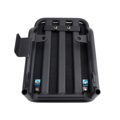 Cuscino passeggero posteriore per HONDA CT125 huntercub 125 2020-2023, piatto, in poliuretano, nero