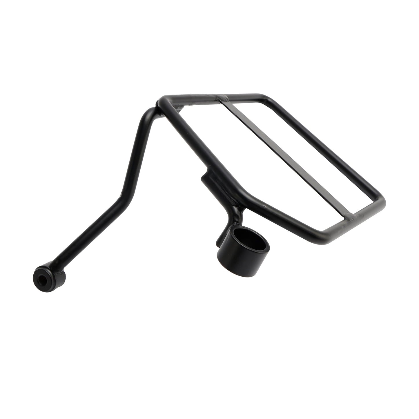 Supporto per borsa laterale portapacchi Honda Monkey 125 2018-2024, sinistro, nero