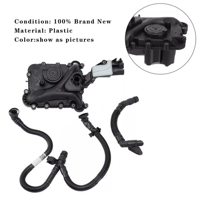 2012-2017 Q5 (8RB) 3.0 TFSI quattro Valvola di sfiato PCV e tubo flessibile separatore olio 06E103547S