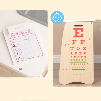 Simulazione di clinica medica per bambini con 22 accessori, set di giocattoli per bambini dai 3 anni in su