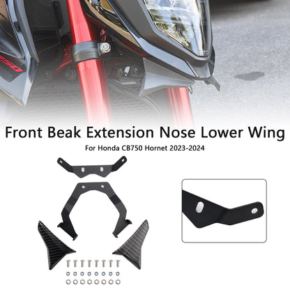 Estensione becco anteriore Honda CB750 Hornet 2023-2024, ala inferiore del muso