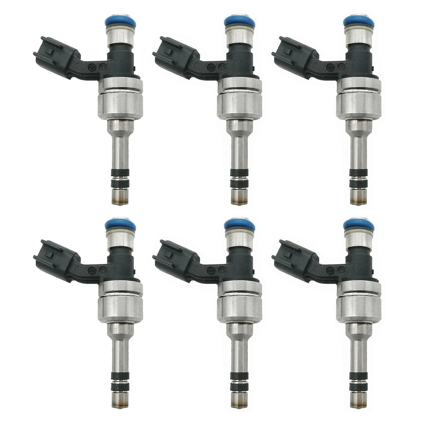 6 iniettori di carburante per Cadillac CTS SRX e GMC Terrain 2010-11 12629927