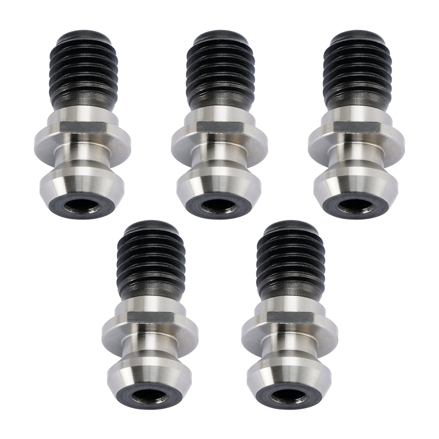 5Pz CAT40 45° 0,740" Manopola di ritenzione del perno del liquido refrigerante per Mazak Fadal Argento