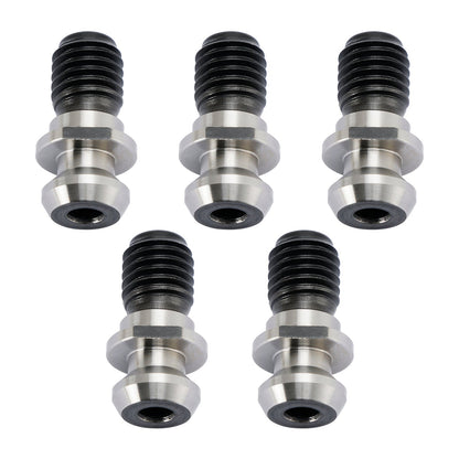 5Pz CAT40 45° 0,740" Manopola di ritenzione del perno del liquido refrigerante per Mazak Fadal Argento