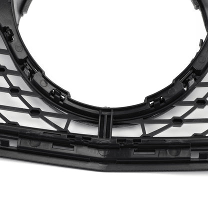 Per Mercedes-Benz R117 W117 CLA250 2013-2016 Griglia a stella Silver Diamond