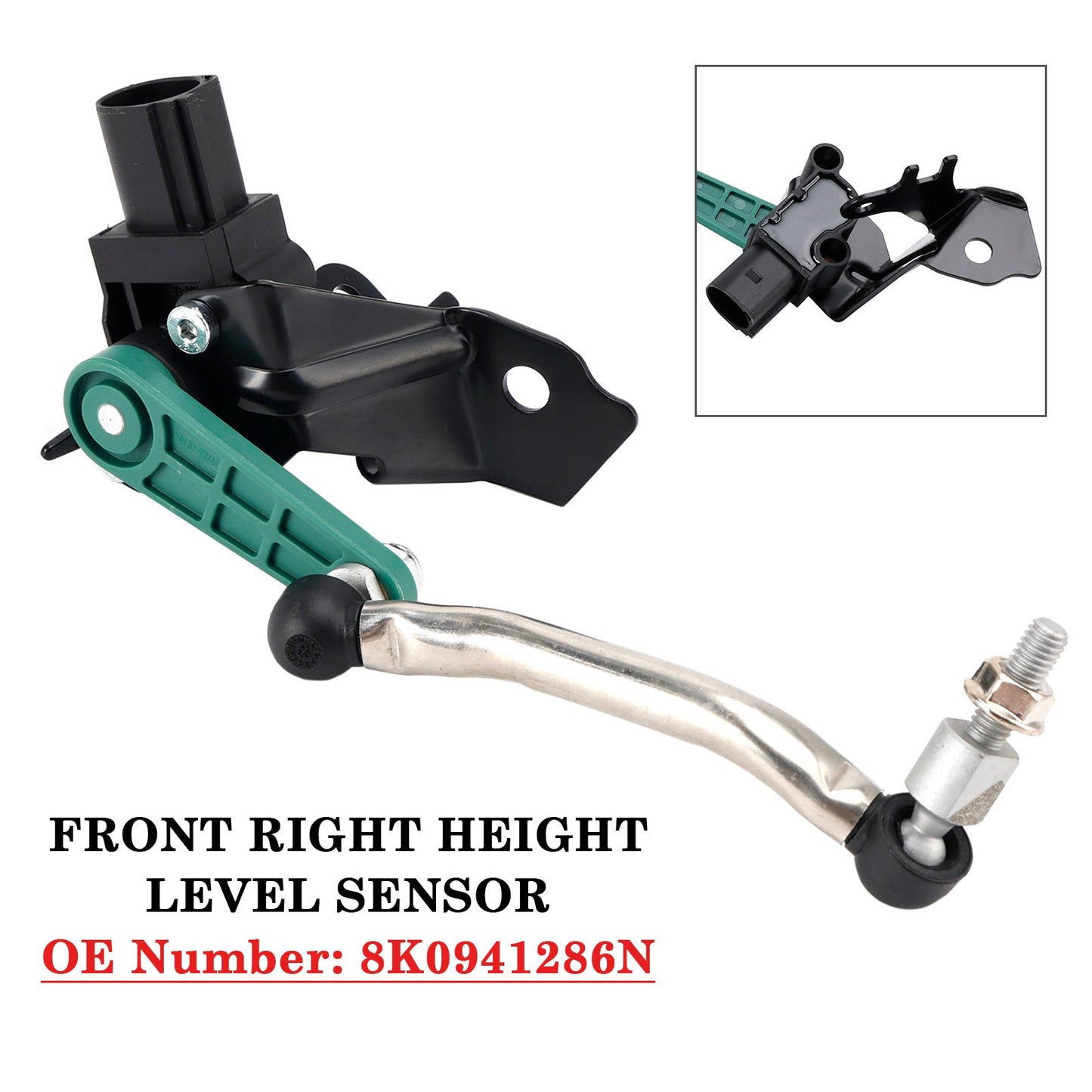 Sensore di regolazione della portata dei fari Audi A4 2007-2015 anteriore destro 8K0941286N