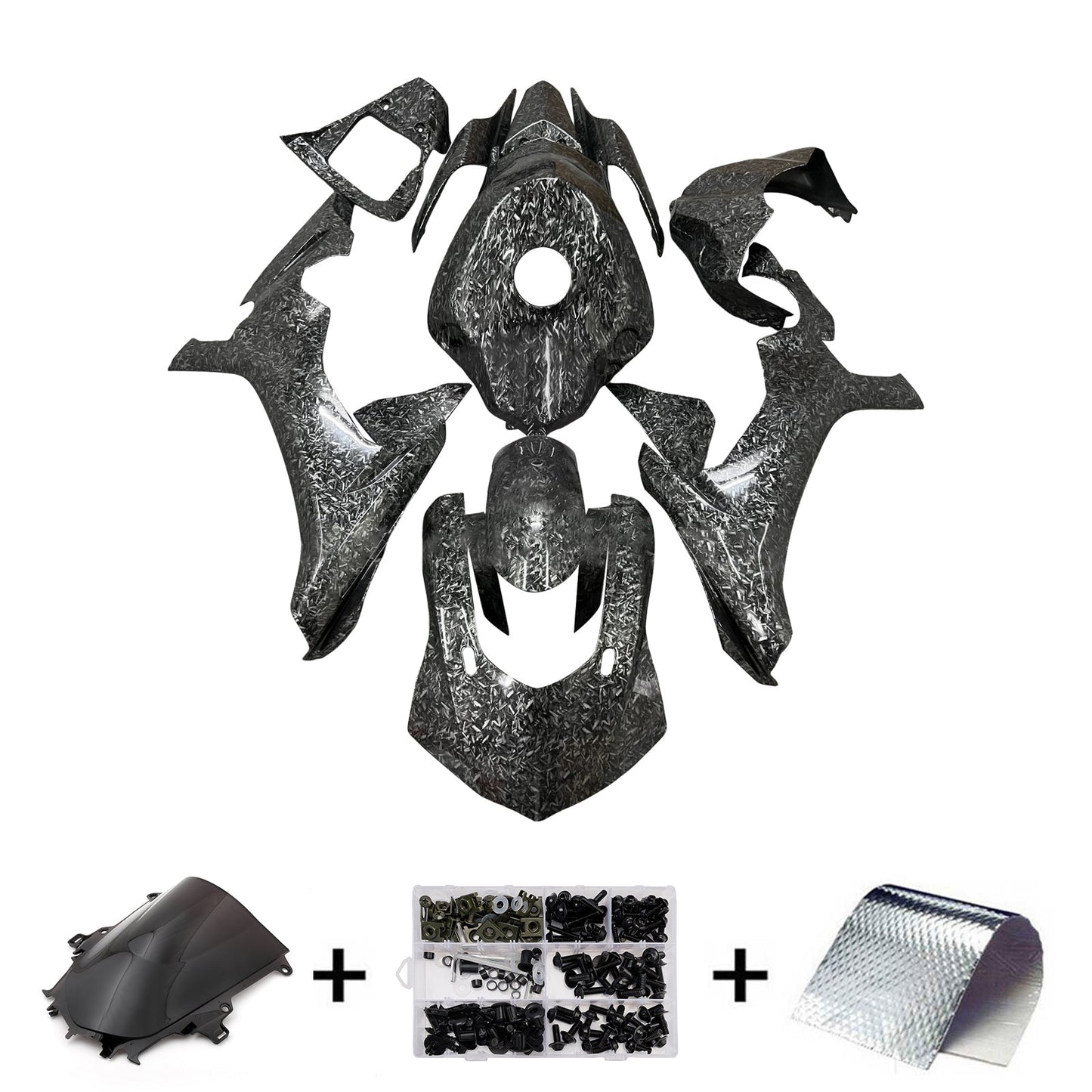 Kit carenatura iniezione plastica ABS per Yamaha YZFR1 YZF-R1 2015-2019