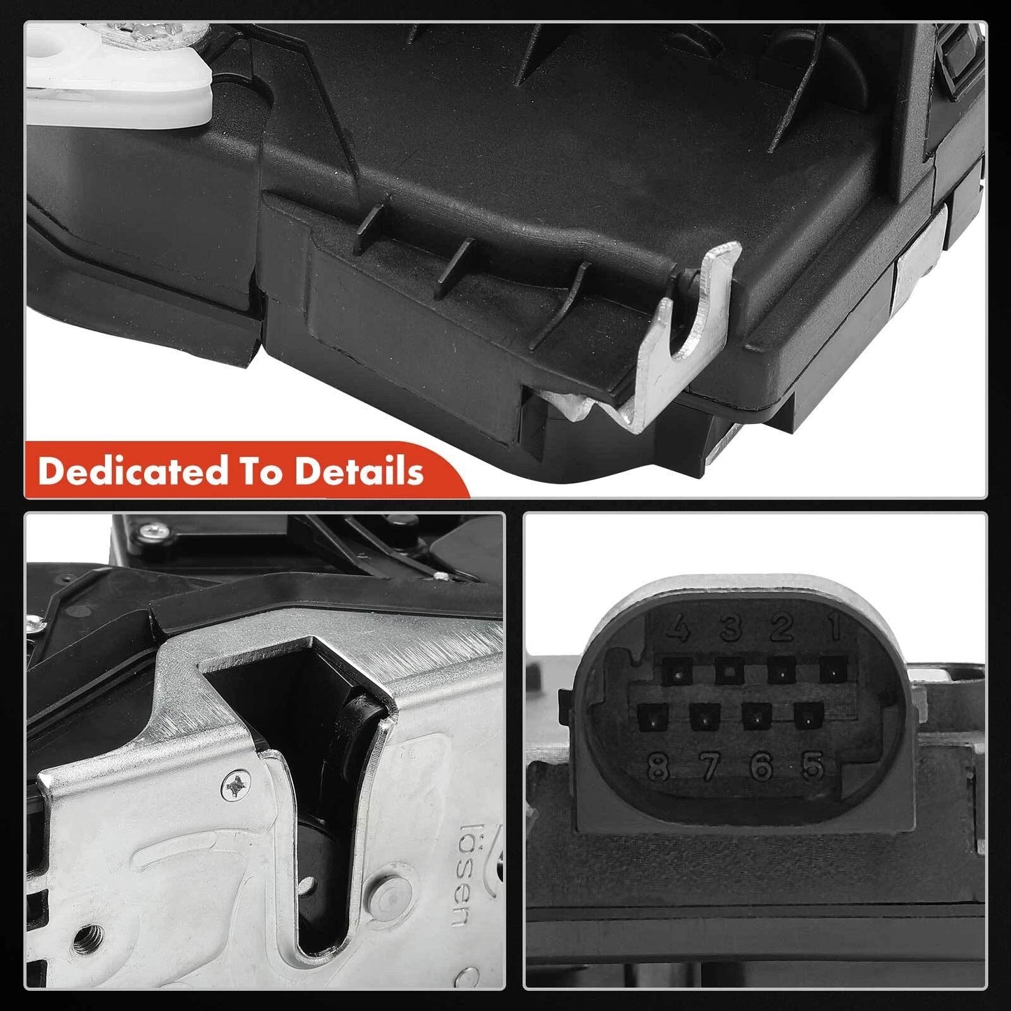 Attuatore serratura portiera anteriore destra 51217011244 per BMW Serie 3 E46 Berlina/Touring