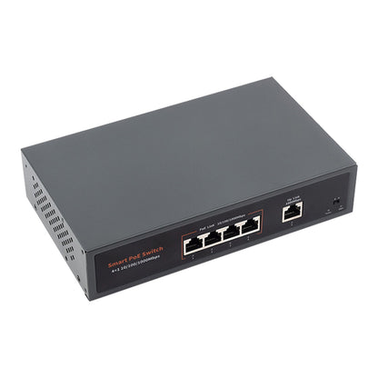 Switch Poe Gigabit Ethernet da 120 W, 10/100/1000 M, Plug Play adattivo, 4 reti