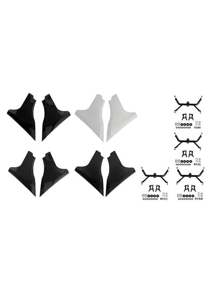 Staffe di supporto per spoiler per pannello laterale Harley CVO Road Glide dal 2024 in poi