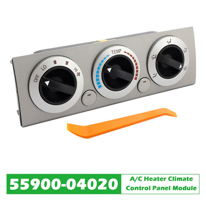 Modulo pannello di controllo climatizzatore/riscaldamento per Toyota Tacoma 2005-2008, codice 55900-04020
