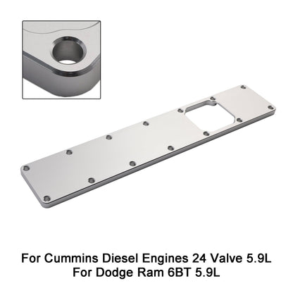 Dodge Ram 6BT 5.9L Collettore di aspirazione Plenum Piastra 24V 551714