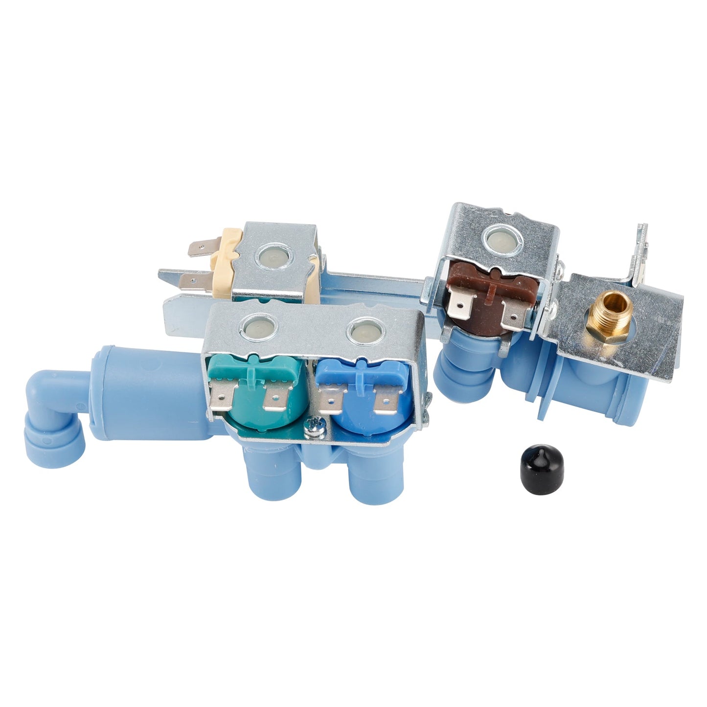 242253002 Valvola di ingresso dell'acqua per fabbricatore di ghiaccio per frigorifero Frigidaire/Electrolux