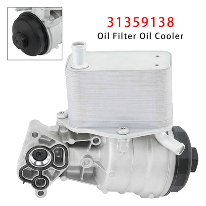 2007-2014 Per Volvo S80 L6 3.2L Aspirato Senza Tubo Alloggiamento Filtro Olio Radiatore Olio 31359138