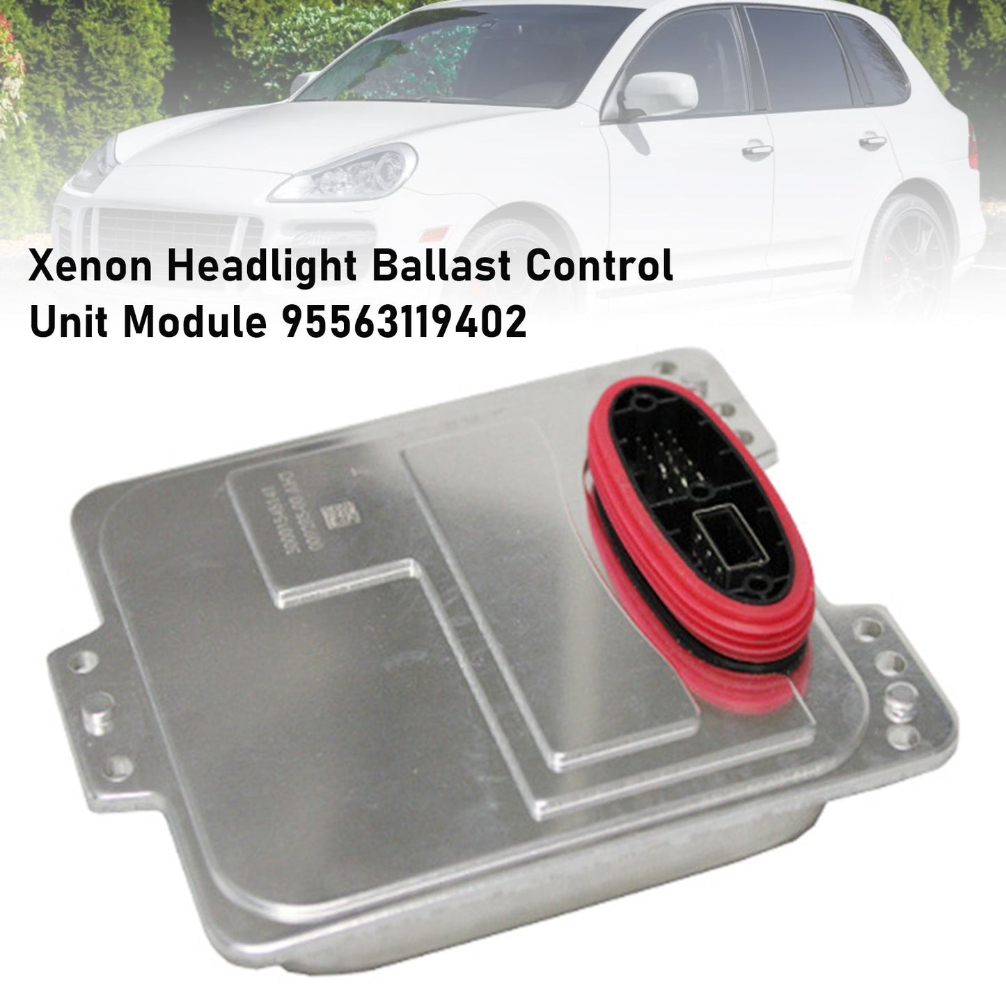 Modulo di controllo della centralina fari Porsche Cayenne 2008-2010 95563119402