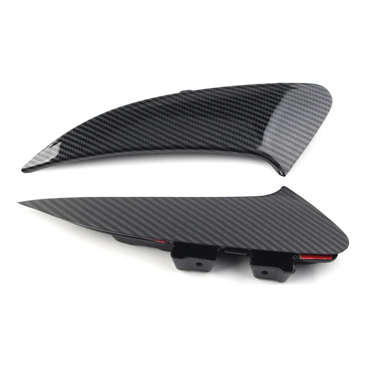 Copertura della presa d'aria posteriore in look carbonio per Benz CLA C118 CLA45 AMG 2020+