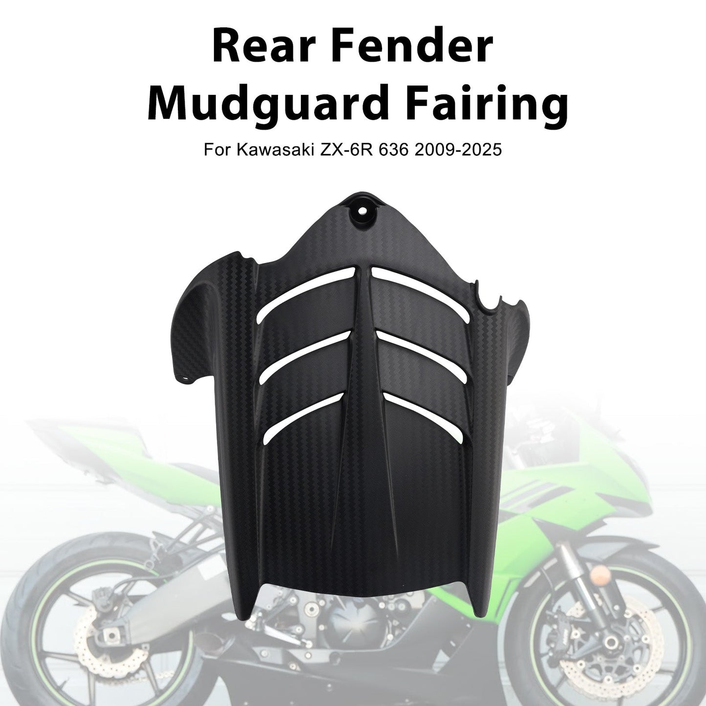 Carenatura parafango parafango posteriore per Kawasaki ZX-6R 636 2009-2025