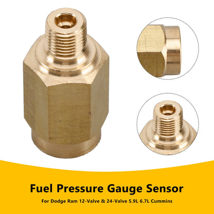 Sensori di manometro per cuscinetto per cuscinetto diesel di snubber per Dodge RAM 12 e 24-Valve
