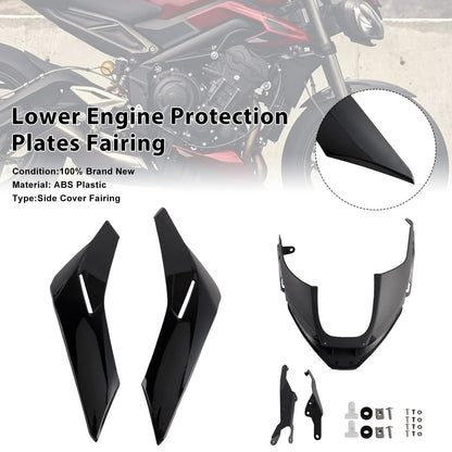 Pannelli inferiori del motore Street Triple 765 R/RS 2023-2025, carenatura protettiva