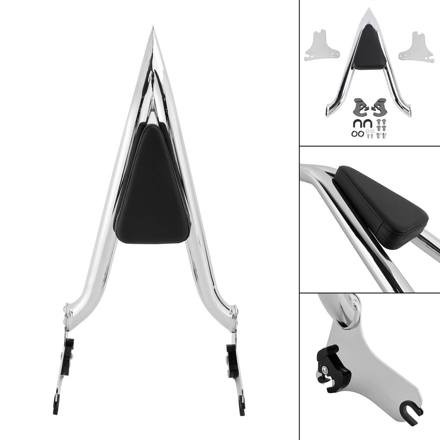 Schienale Sissy Bar passeggero per Road King Street Glide Road Glide 1997-2008