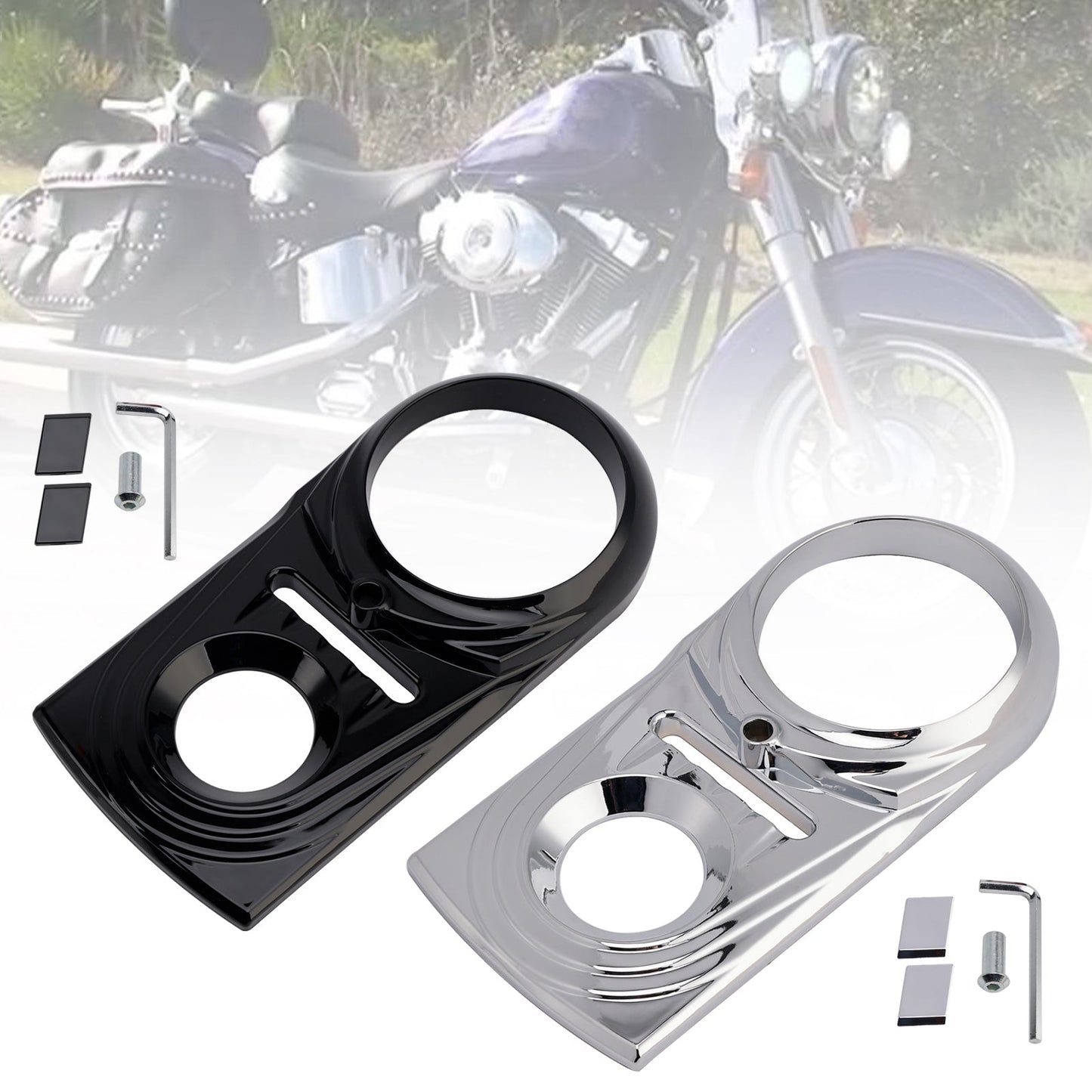 Inserto per pannello cruscotto serbatoio benzina per Softail FLSTC FXST Street Glide