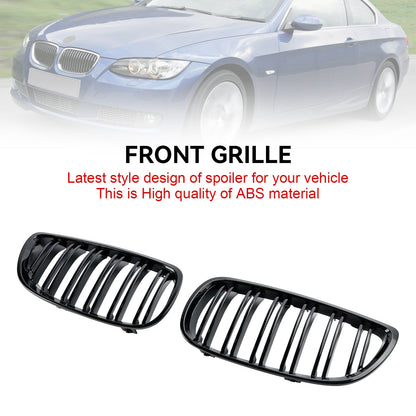 Griglia anteriore a rene nera lucida per BMW Coupe E93 Cabriolet pre-Facelift 2007-2010