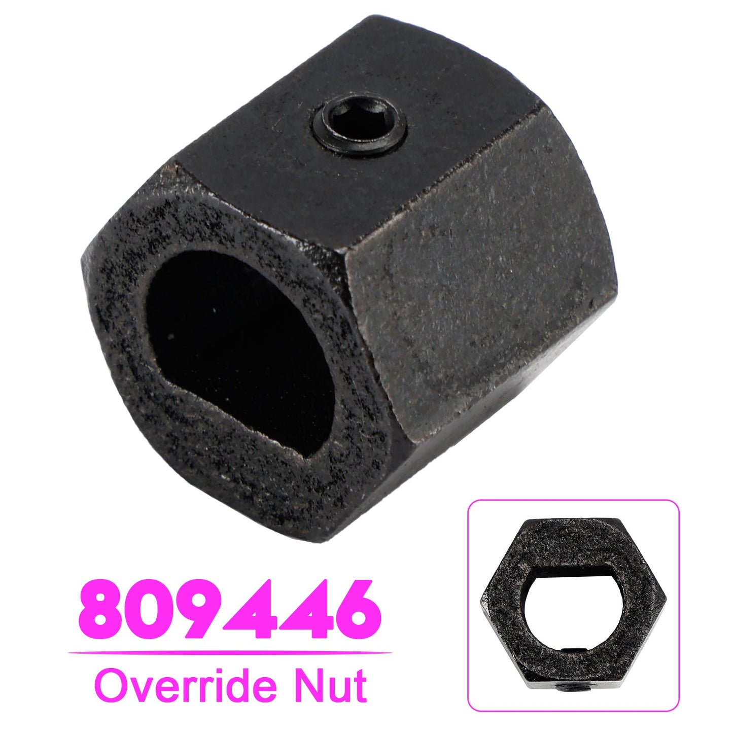 809446 Dado di bypass per martinetto per timone di traino elettrico standard Lippert 1817941