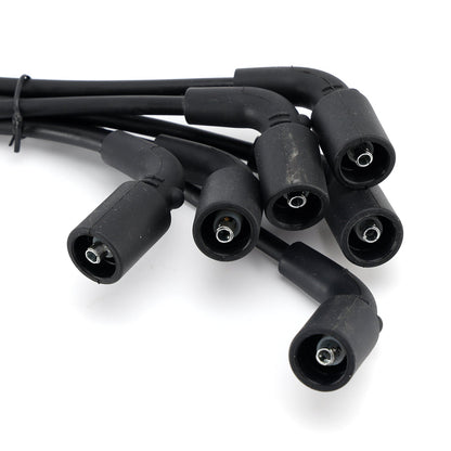 1 bobina di accensione + 6 candele + 6 cavi UF434 per Chevrolet GMC Pontiac