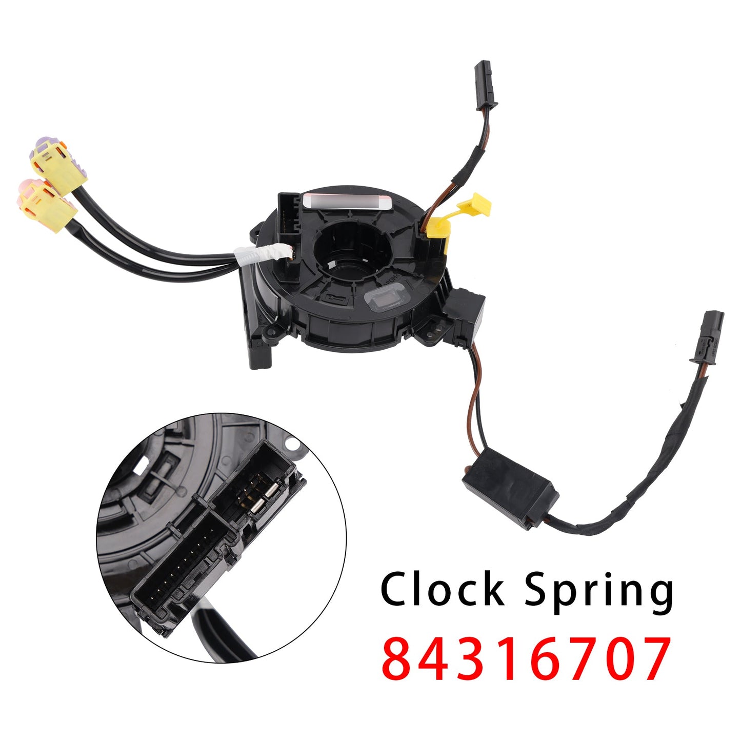 Molla a spirale con controllo audio 84316707 per Chevrolet Colorado GMC Canyon 19-22