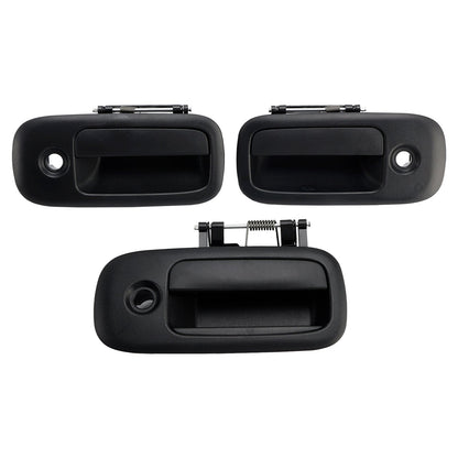 Set di 3 maniglie per porte esterne anteriori per Chevrolet Express 1500 2500 1996-2009
