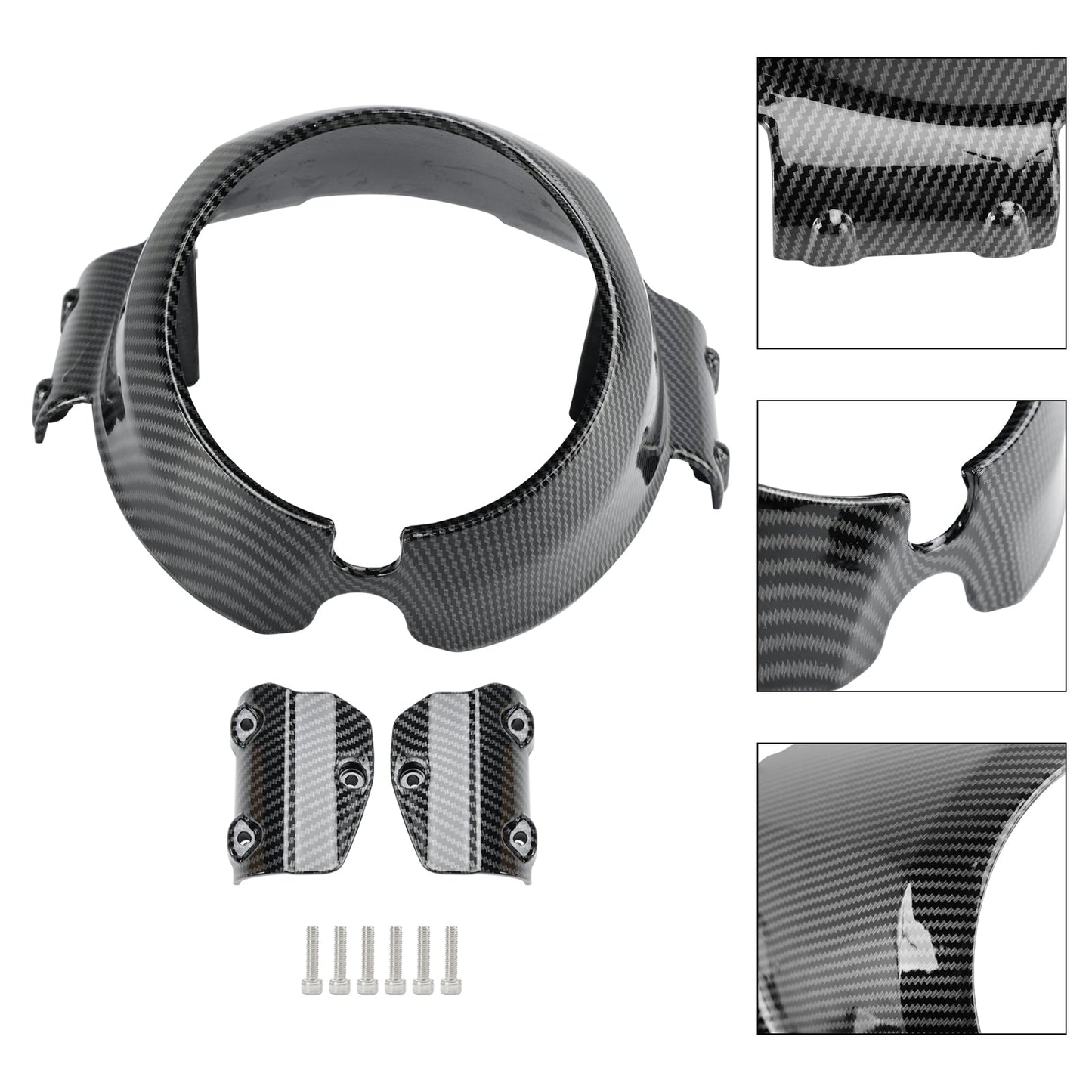 2015-2022 Indian Scout Parabrezza Lunetta del faro Carenatura superiore adatta per