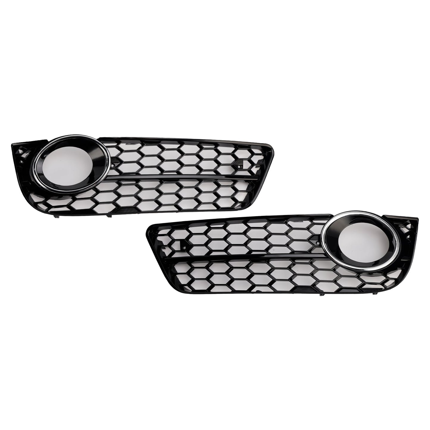 Griglia di copertura fendinebbia anteriore a nido d'ape Audi A5 2007-2011 2 pezzi 1522024
