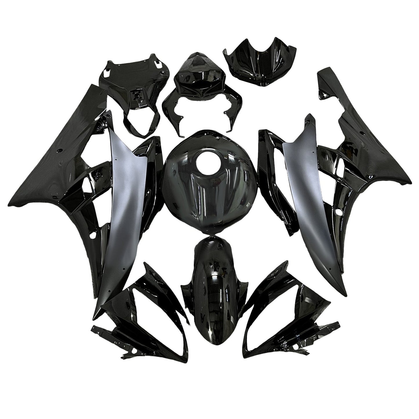 Kit carenatura iniezione plastica ABS per Yamaha YZFR6 YZF-R6 2006-2007