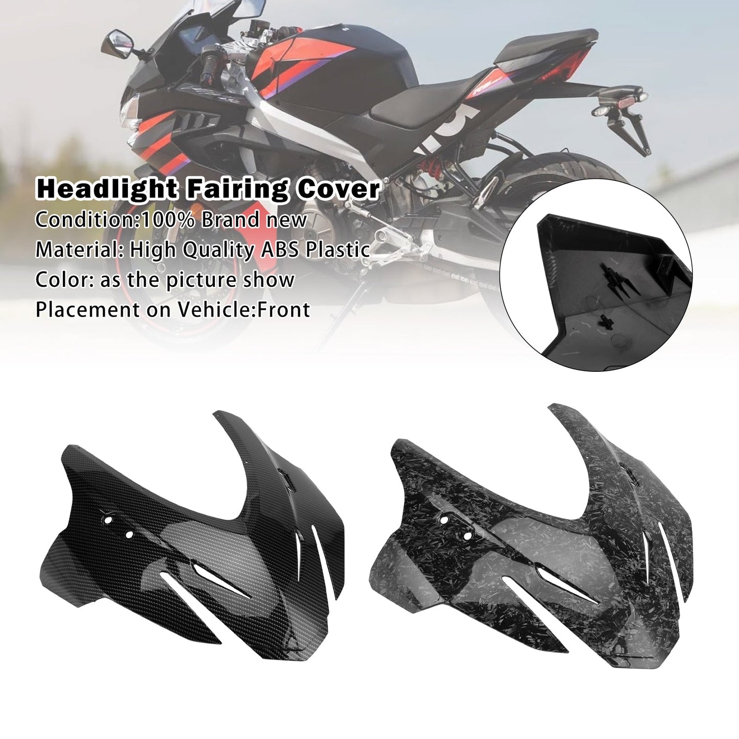 Copertura parabrezza per cupolino Aprilia RS457 RS 457 2024-2025