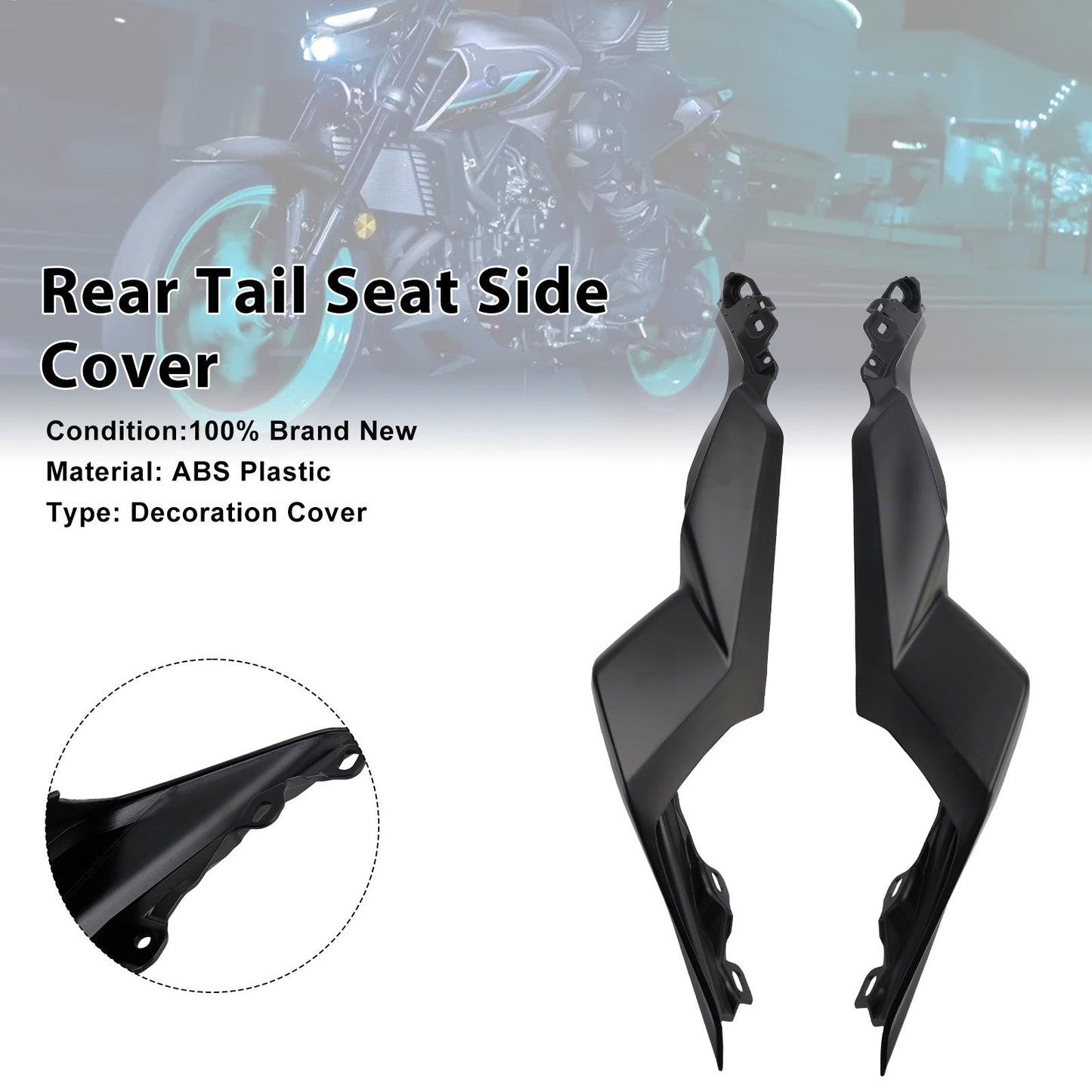 Carenatura laterale del codino posteriore Yamaha YZF-R3 R25 MT-03 2025-2026