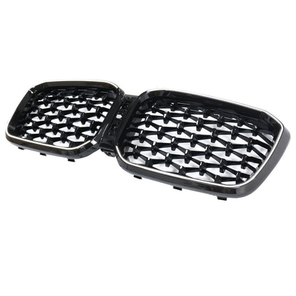 Griglia a rene paraurti anteriore nero lucido BMW X3 G01 X4 G02 2022-2025