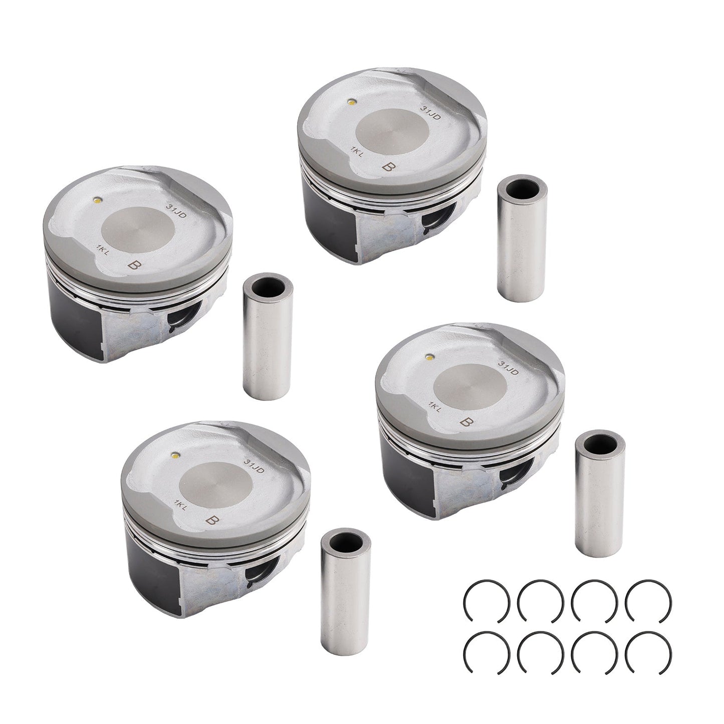 Kit di revisione e ricostruzione del motore Toyota Highlander 2AZ-FE 2.4L 2001-2007 con kit di fasatura delle bielle dell'albero motore