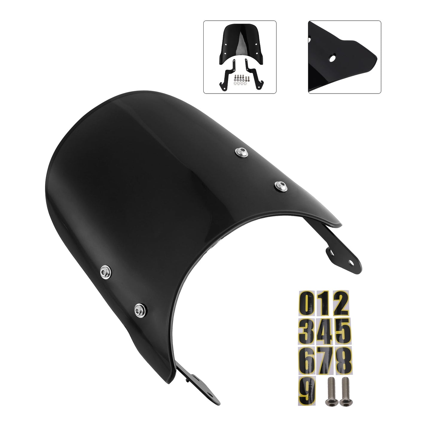 Parabrezza Parabrezza adatto per YAMAHA XSR 155 2020-2023 XSR 125 2024-2025