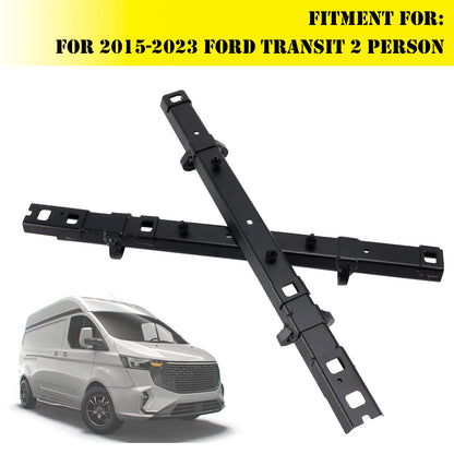 Staffa per binario da pavimento per sedile a panca da 2 posti per Ford Transit 2015-2023, 2 pezzi