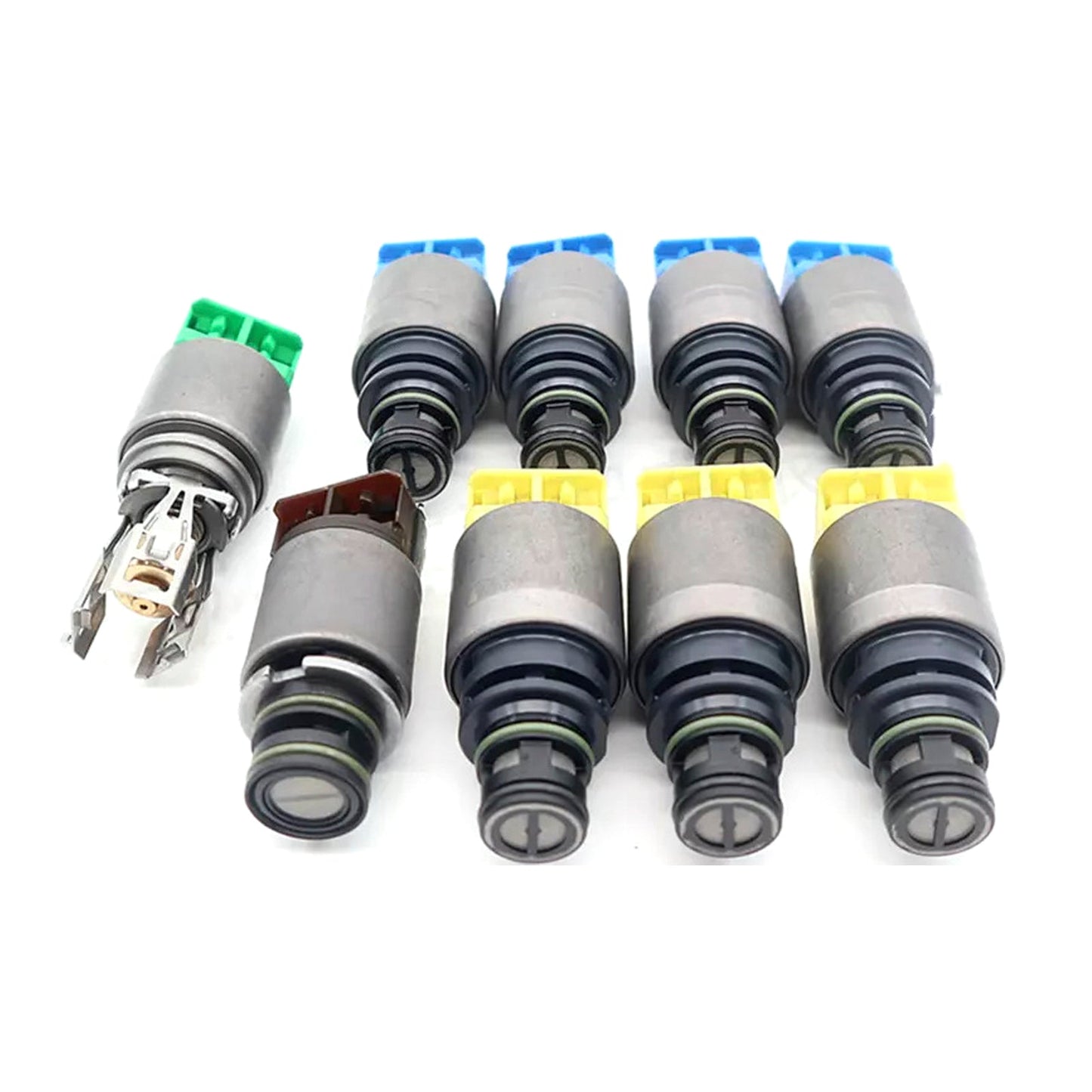 9 pezzi 8HP50 Solenoide cambio automatico a 8 velocità per BMW Dodge Jeep Alfa Romeo