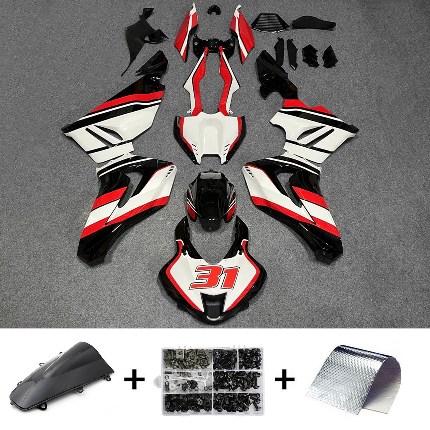 Kit di carene in plastica ABS stampate a iniezione per Honda CBR1000RR-R 2020-2023
