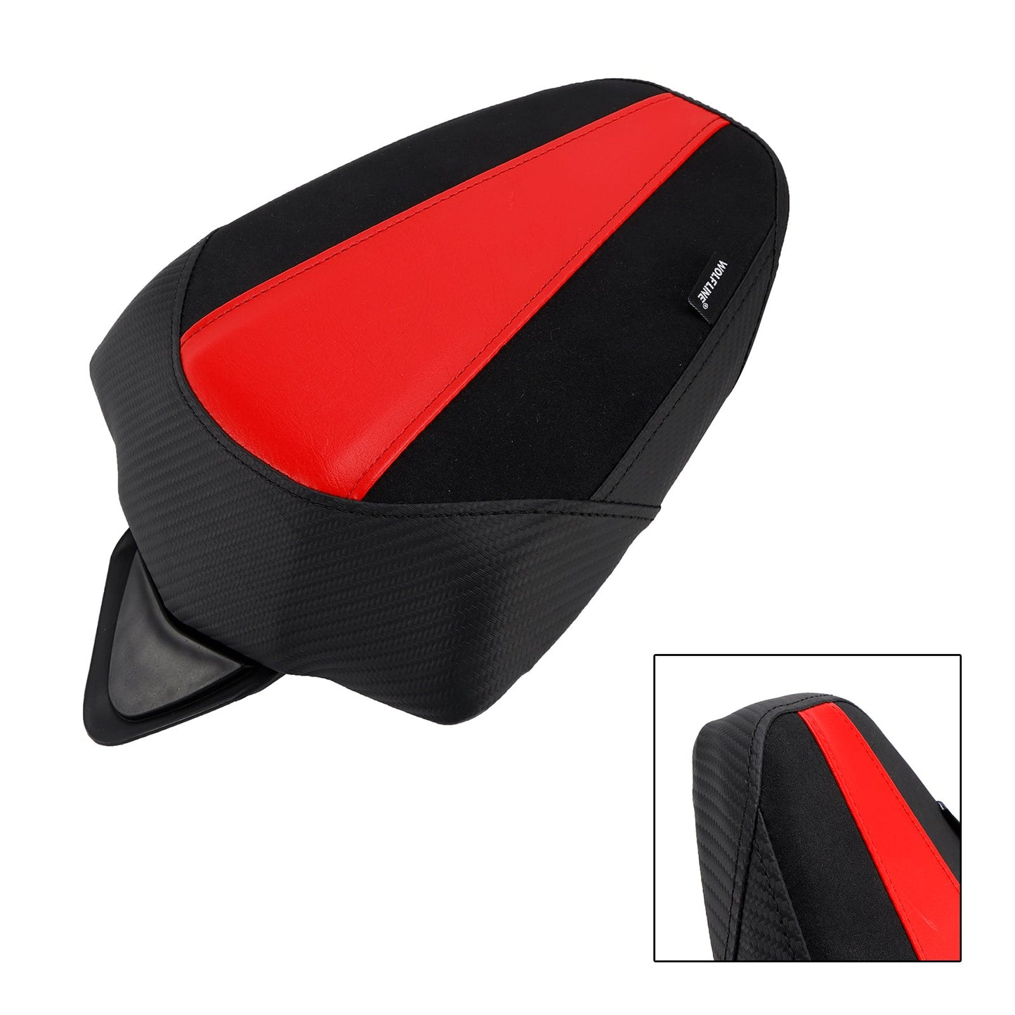 Cuscino sedile passeggero posteriore Aprilia RS457 RS 457 2024-2025, passeggero piatto